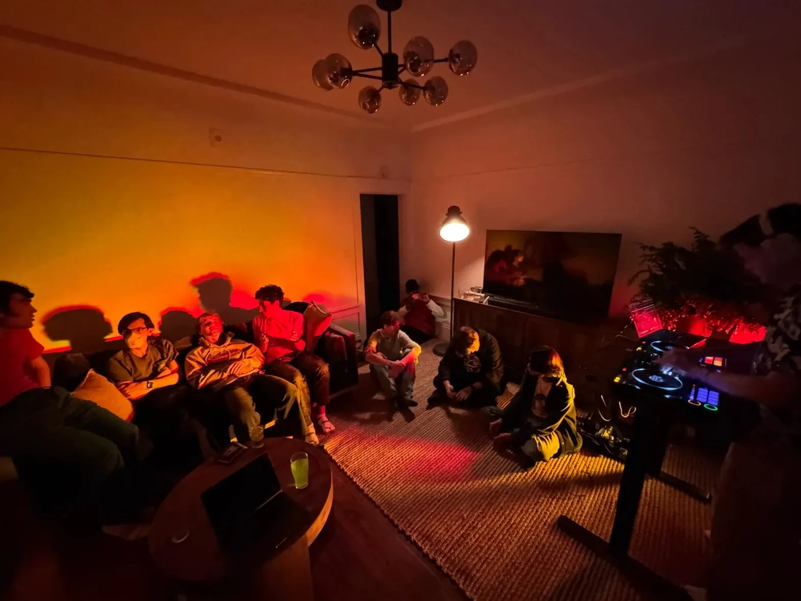 A view of the floor